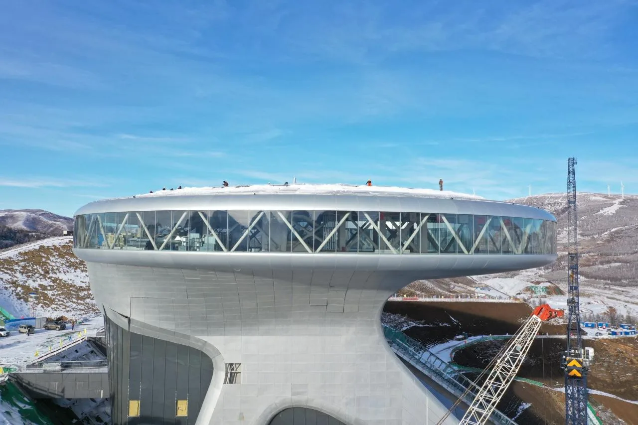 BIM Architecture | National Ski Jumping Center/THAD Tsinghua University Architectural Design and Research Institute
