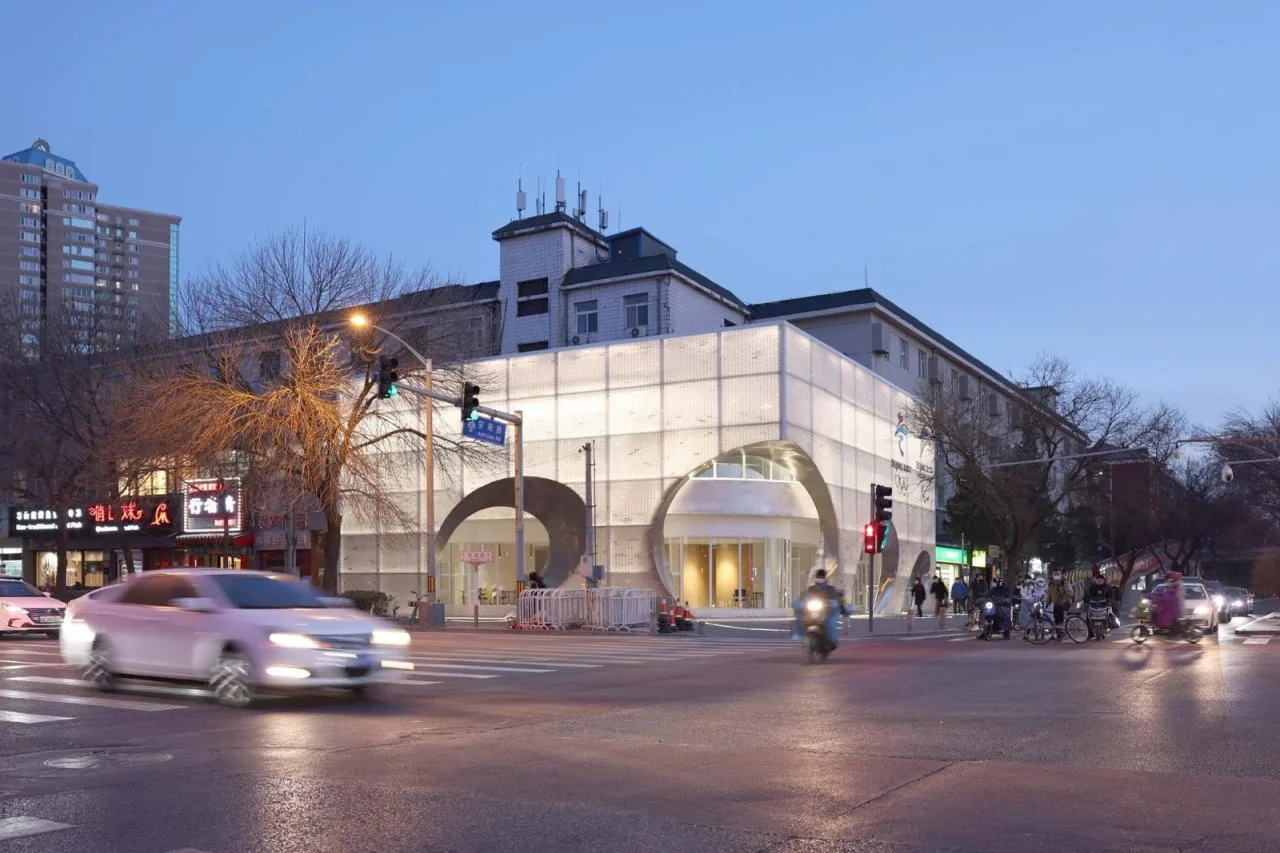 BIM Architecture | Ice Crystal Box, Asian Games Village Street Office Renovation/China Academy of Architectural Design and Research