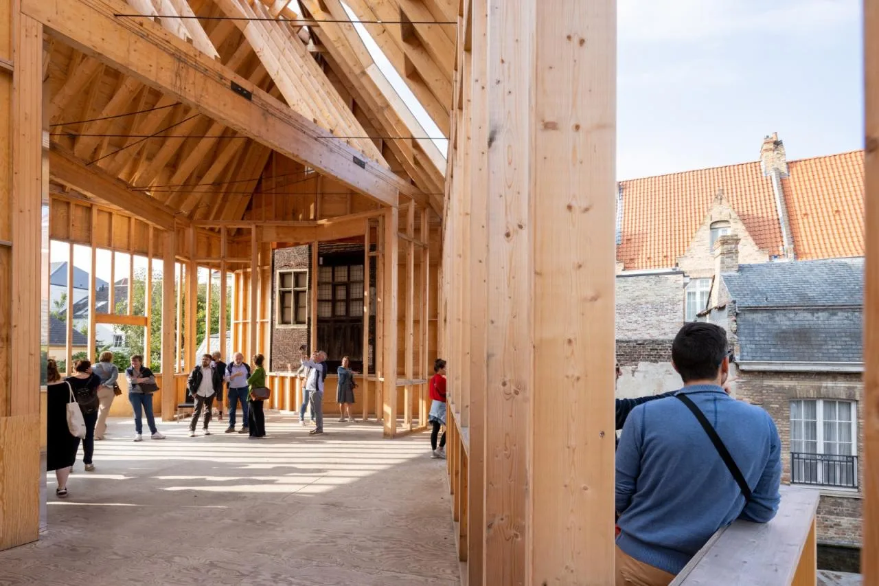 BIM Architecture | Bruges Double Exhibition Pavilion/PARA