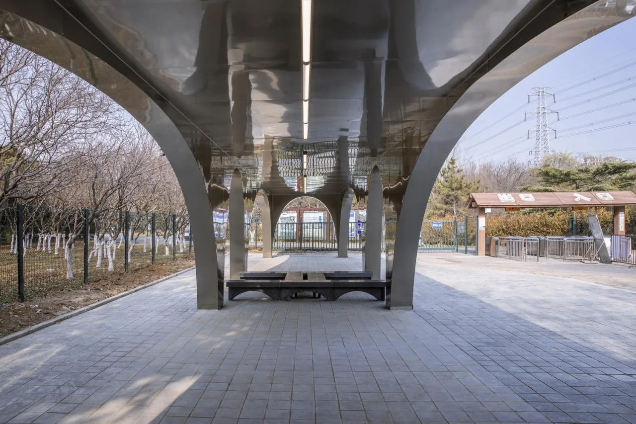 BIM Architecture | Beijing Olympic Forest Park Runner Service Station/TEMP Architectural Design Studio