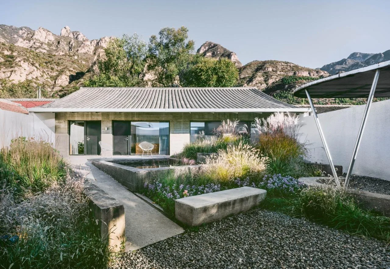 BIM Architecture | Twin Courtyard Homestay/Similar Architecture