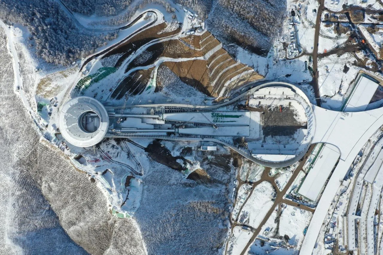 BIM Architecture | National Ski Jumping Center/THAD Tsinghua University Architectural Design and Research Institute