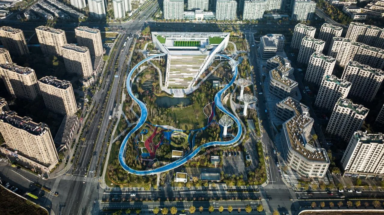BIM Architecture | Running on Clouds: Hangzhou Li Ning Sports Park Phase I Project/Botao Architecture