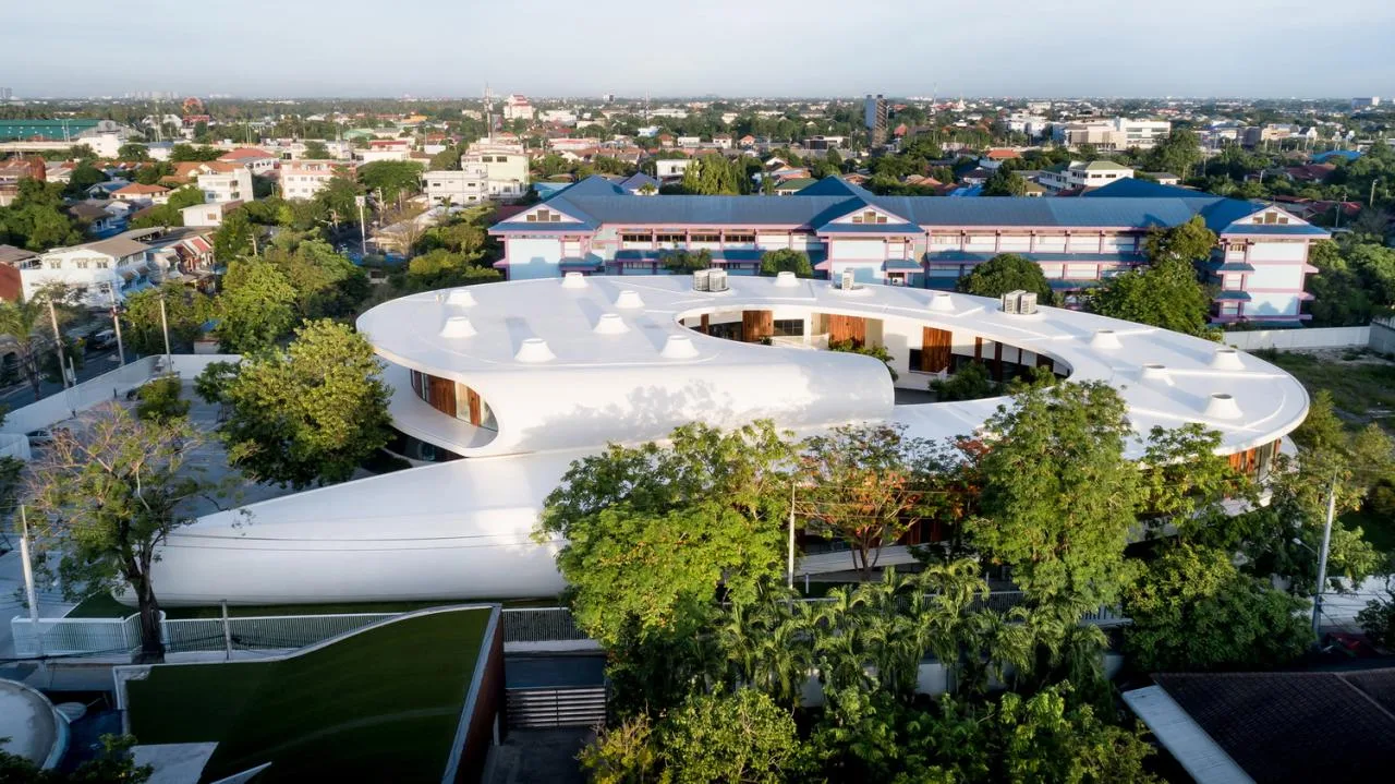 BIM Architecture | Kindergarten Space Full of Childhood in Bangkok, Thailand/Plan Architect