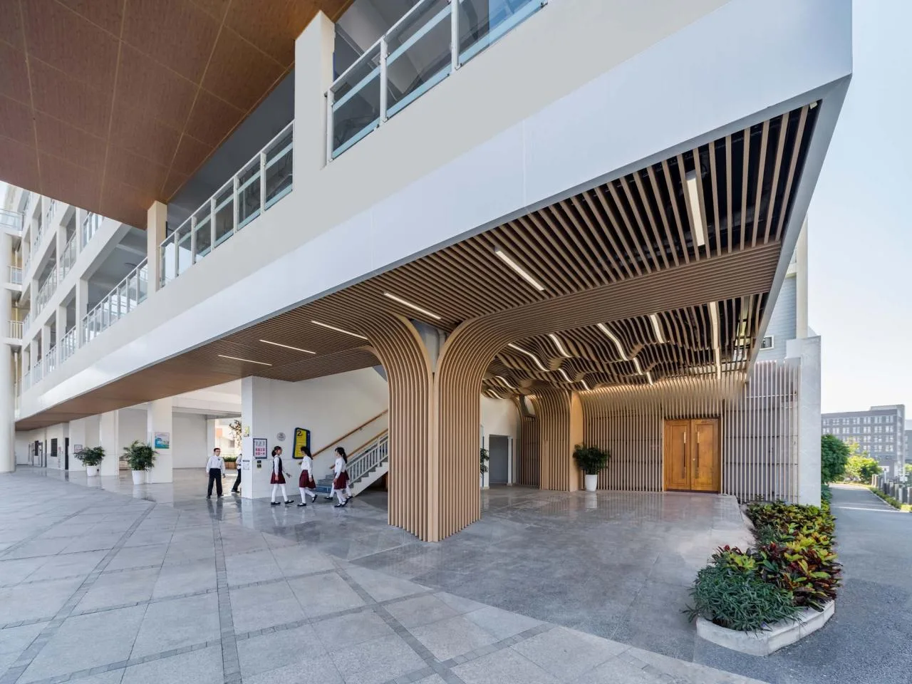 BIM Architecture | Space Renovation of Phoenix School in Guangming District, Shenzhen/Architectural Design by Tongji University in Shenzhen