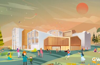 BIM Architecture: Soaring Dreams at Lin'an Fengzhigu International Camp by GWP-BIM WORLD