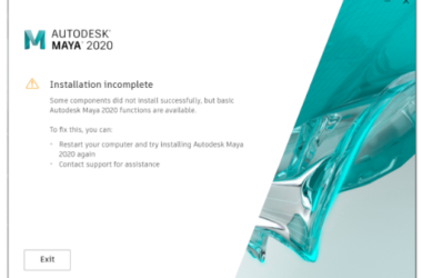 BIM Tips | How to Fix Maya Installation Failure Showing 