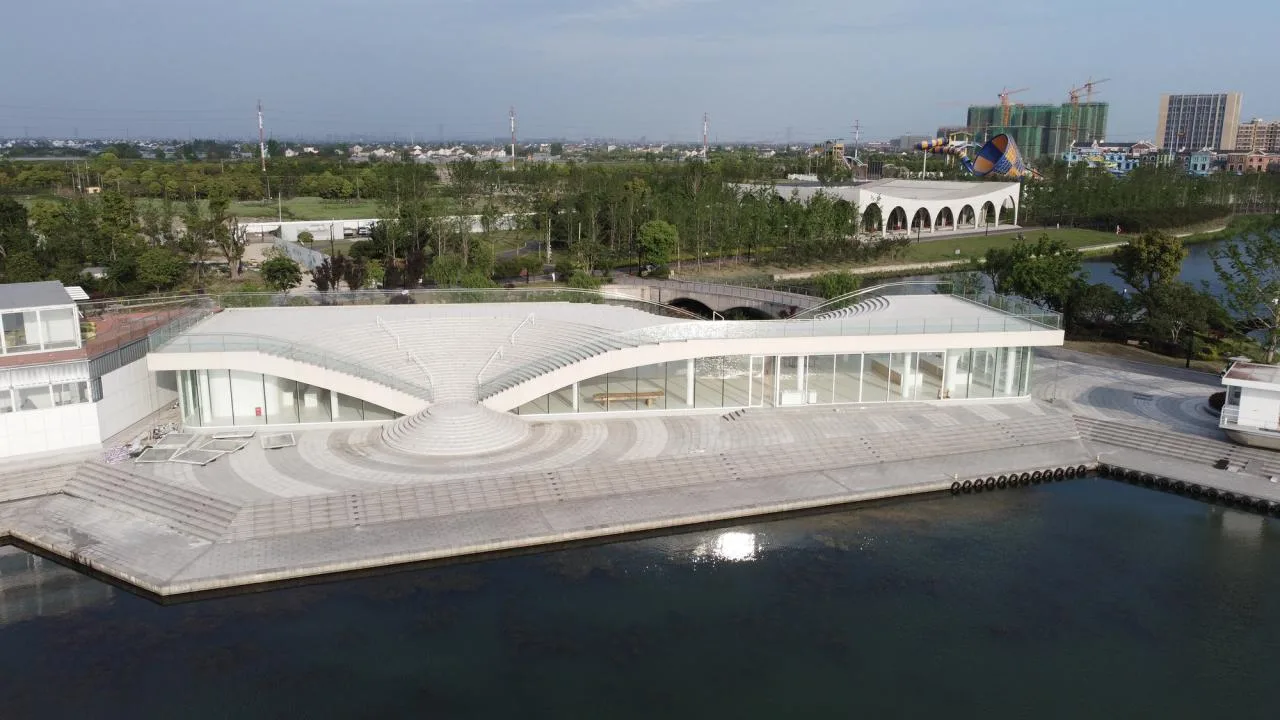 BIM Architecture | Ginkgo Swan Lake Cruise Terminal/Underwater Architecture
