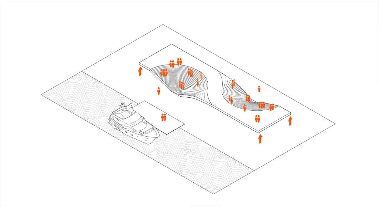 BIM Architecture | Ginkgo Swan Lake Cruise Terminal/Underwater Architecture