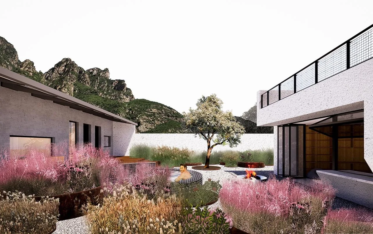 BIM Architecture | Twin Courtyard Homestay/Similar Architecture