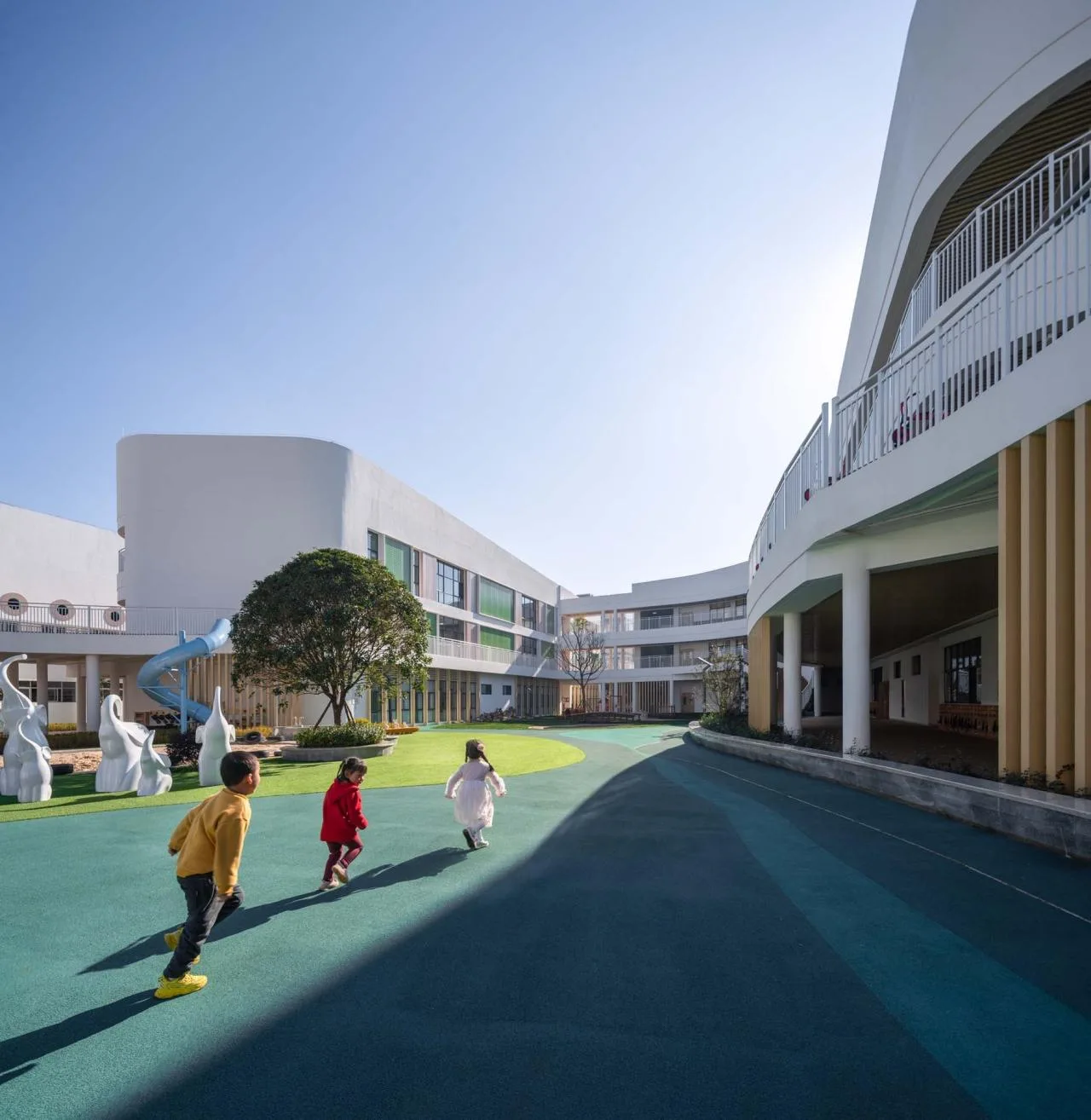 BIM Architecture | Guishan Garden Renewal of Yuxi No.1 Kindergarten Education Group in Yunnan Province/Shanghai Sixu Architectural Planning and Design
