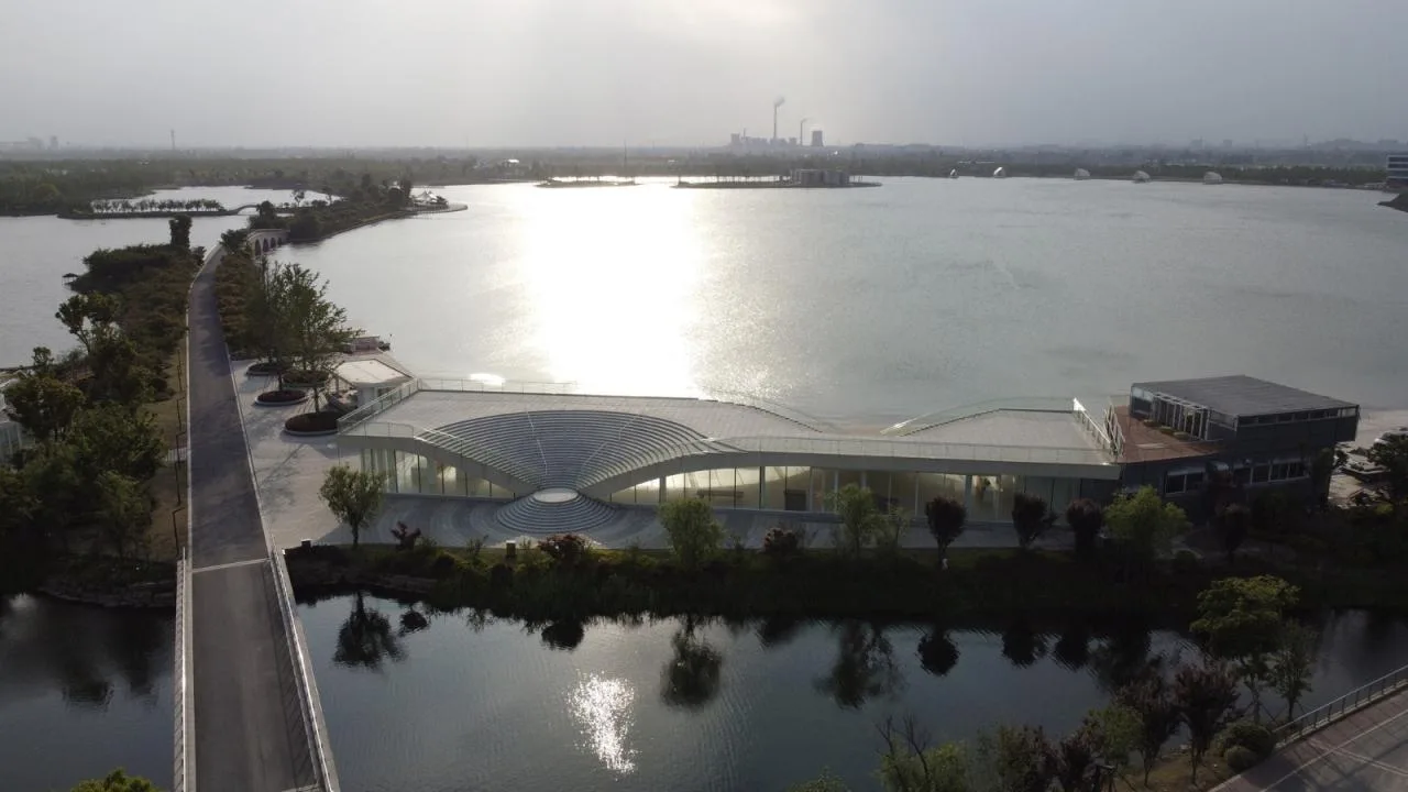 BIM Architecture | Ginkgo Swan Lake Cruise Terminal/Underwater Architecture