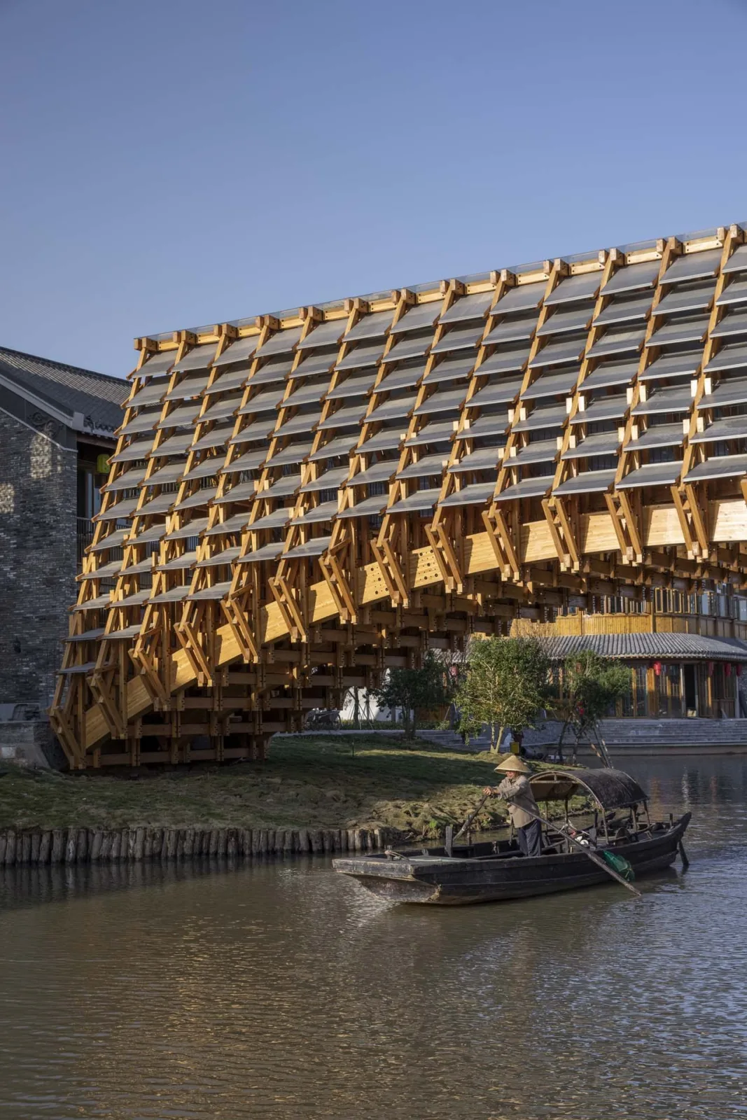BIM Architecture | Gu Lao Shui Xiang Mu Qiao/Luo Yujie Studio