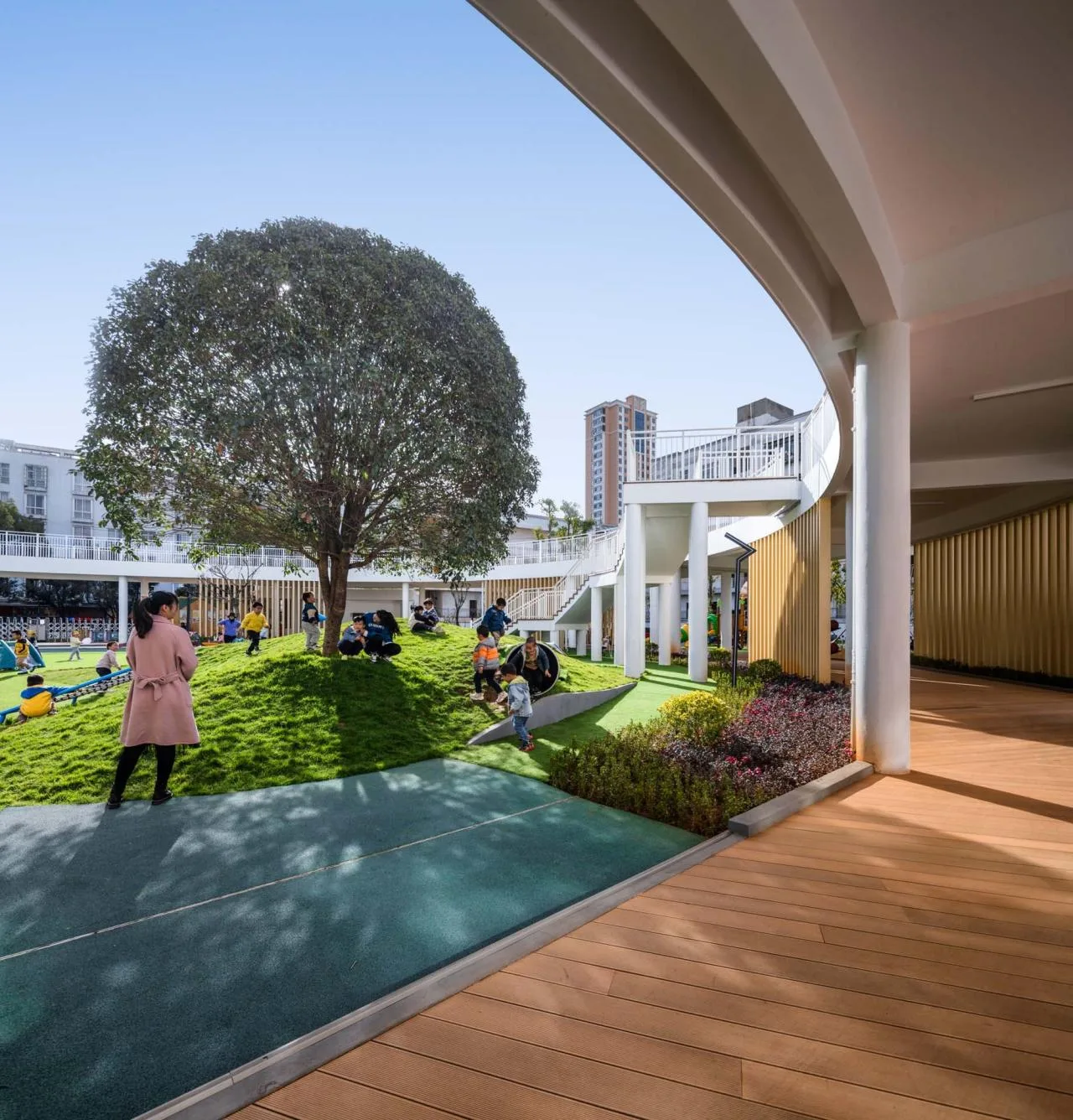 BIM Architecture | Guishan Garden Renewal of Yuxi No.1 Kindergarten Education Group in Yunnan Province/Shanghai Sixu Architectural Planning and Design