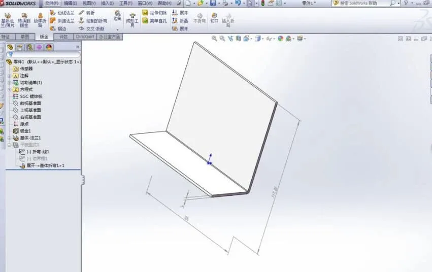 BIM Q&A | SolidWorks Tutorial: How SolidWorks Sheet Metal Automatically Generate Unfold Dimensions