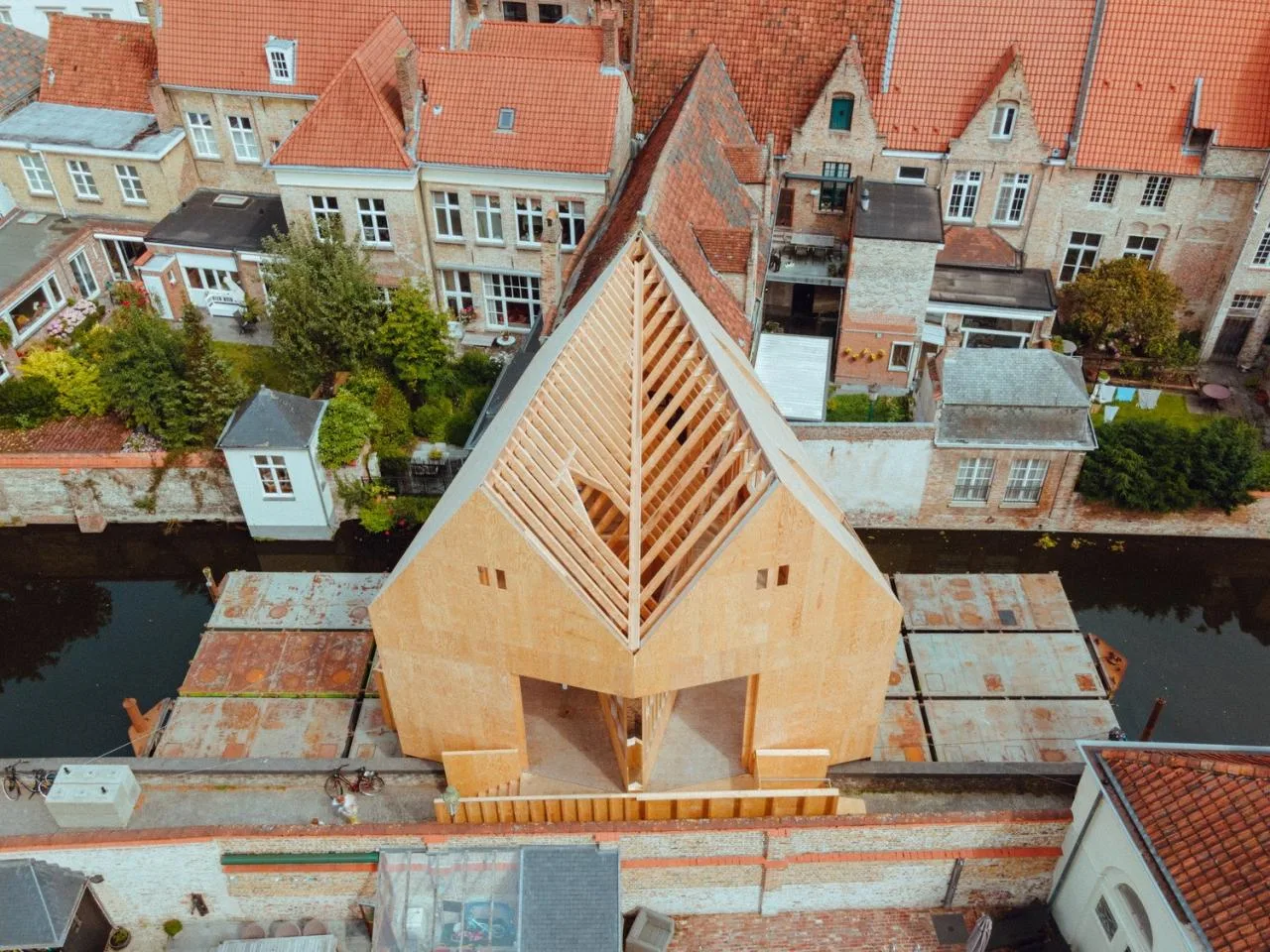 BIM Architecture | Bruges Double Exhibition Pavilion/PARA