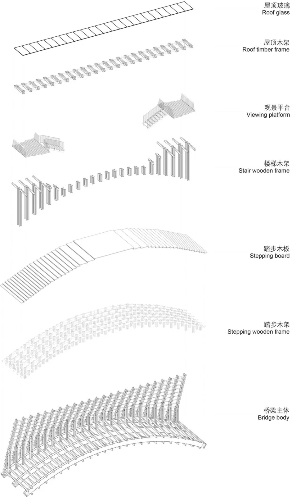 BIM Architecture | Gu Lao Shui Xiang Mu Qiao/Luo Yujie Studio