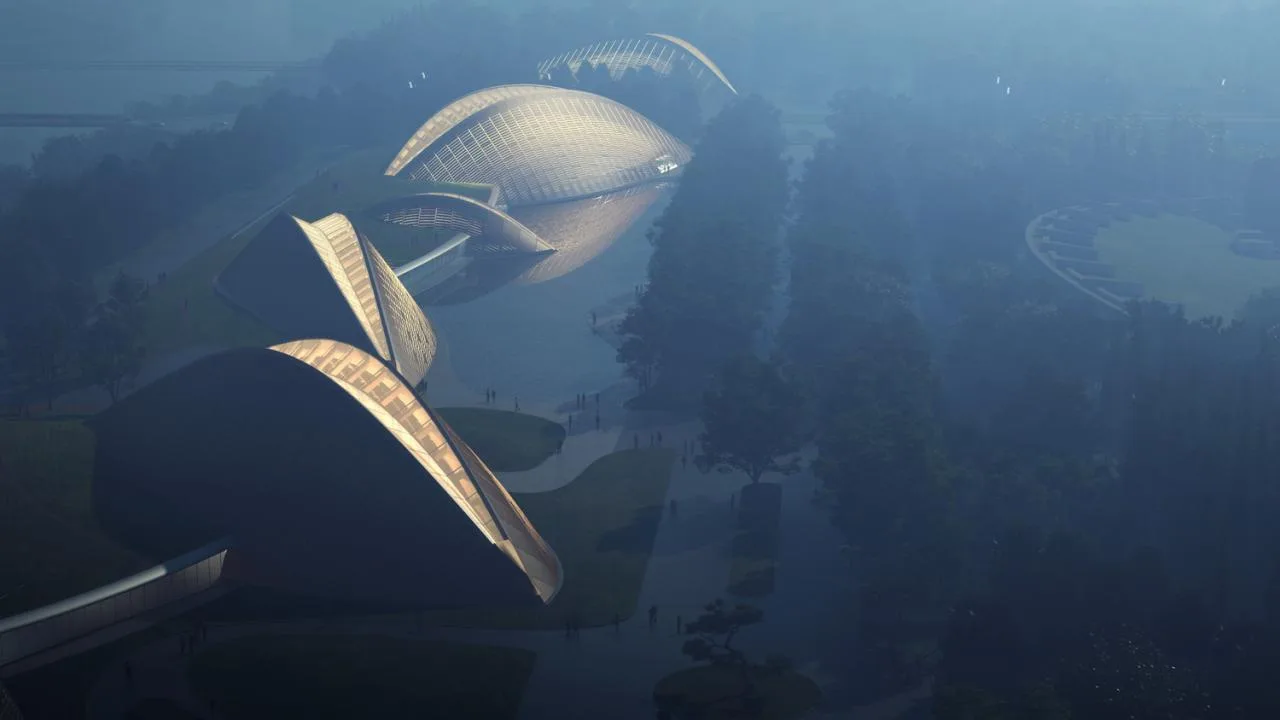BIM Architecture | New Building Design Proposal for Sanxingdui Museum 'Sanxingdui Eye' / MAD