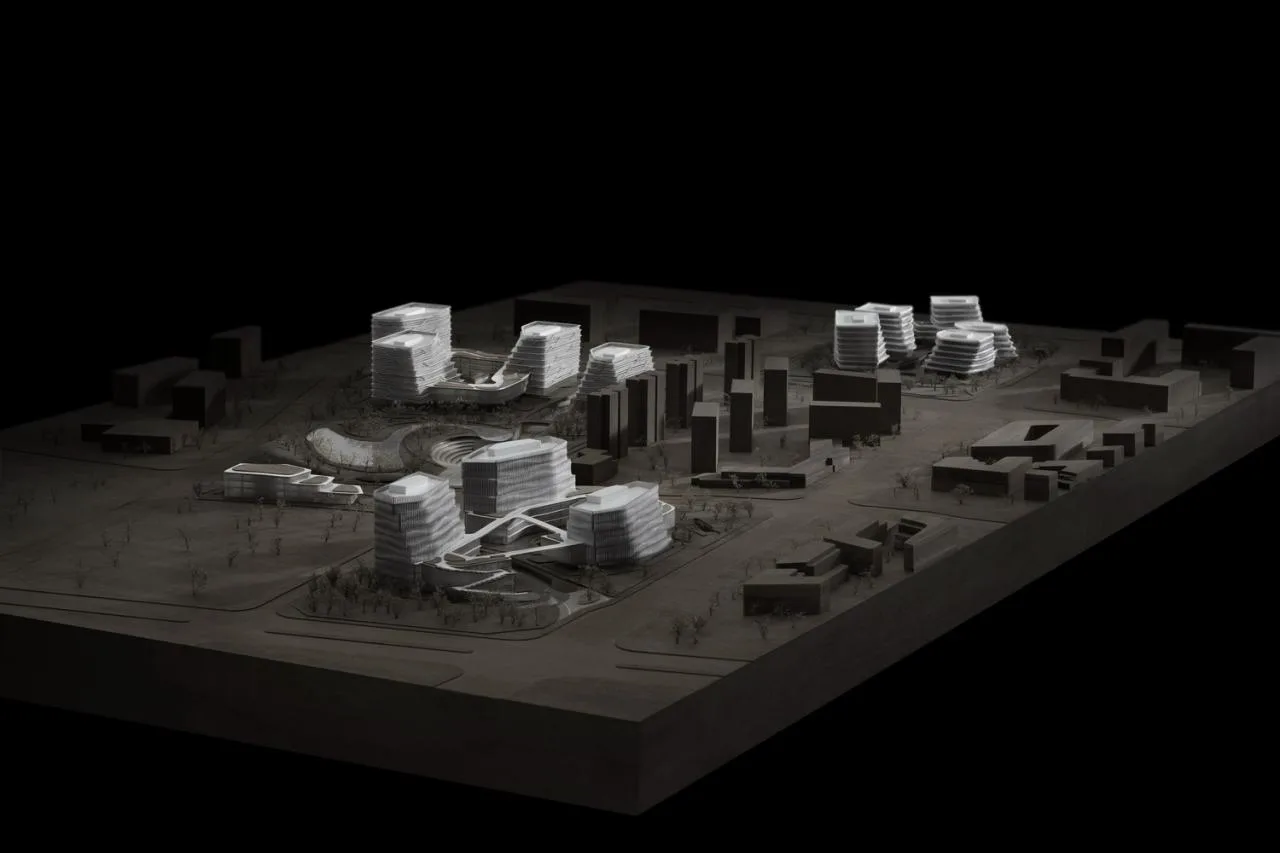 BIM Architecture | Xishan Zhigu - Beijing Collaborative Innovation Park/CAA Architecture Firm