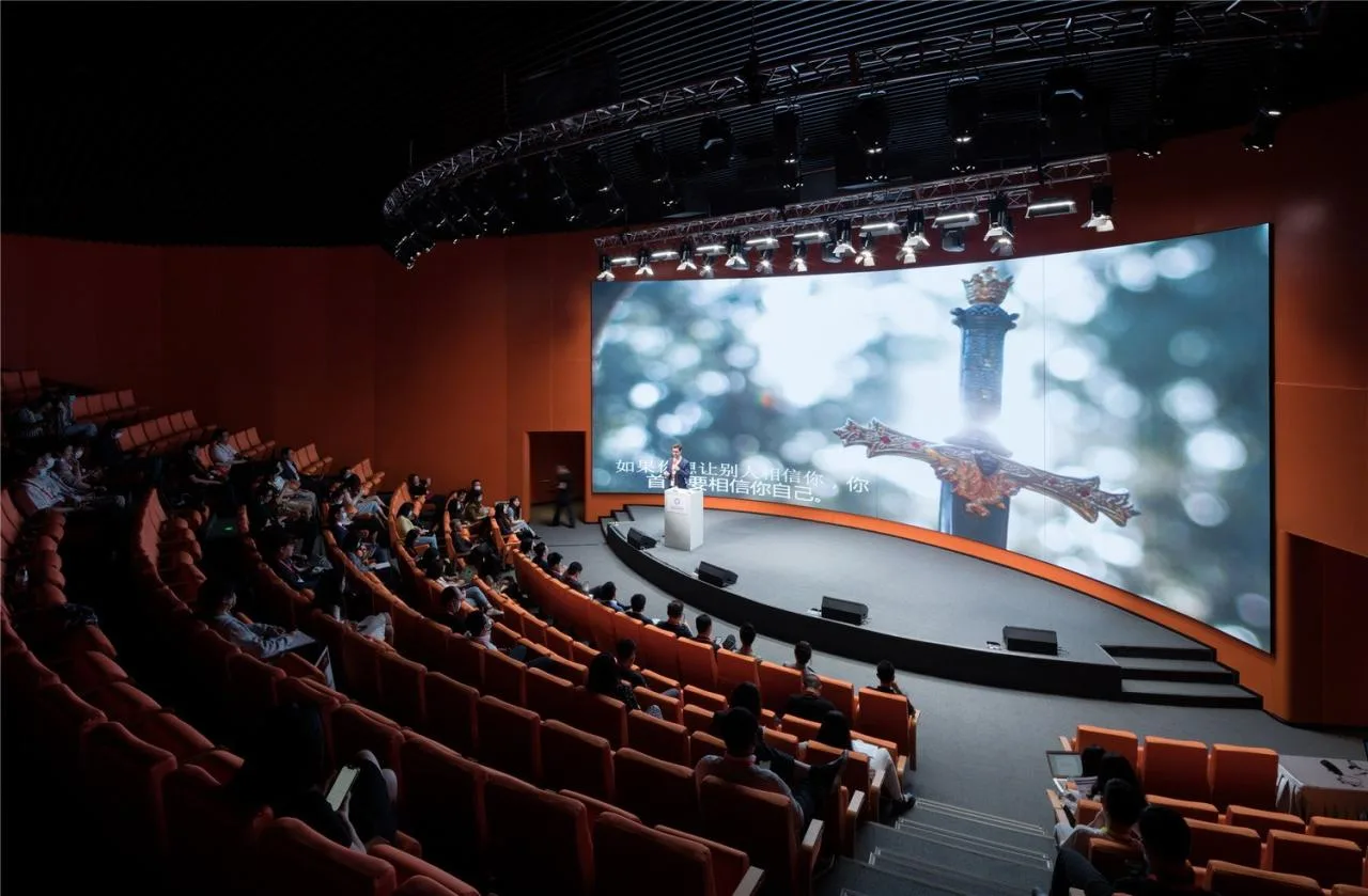 BIM architecture | Tent under the snow capped mountains | MAD design permanent venue for Yabuli Entrepreneur Forum completed
