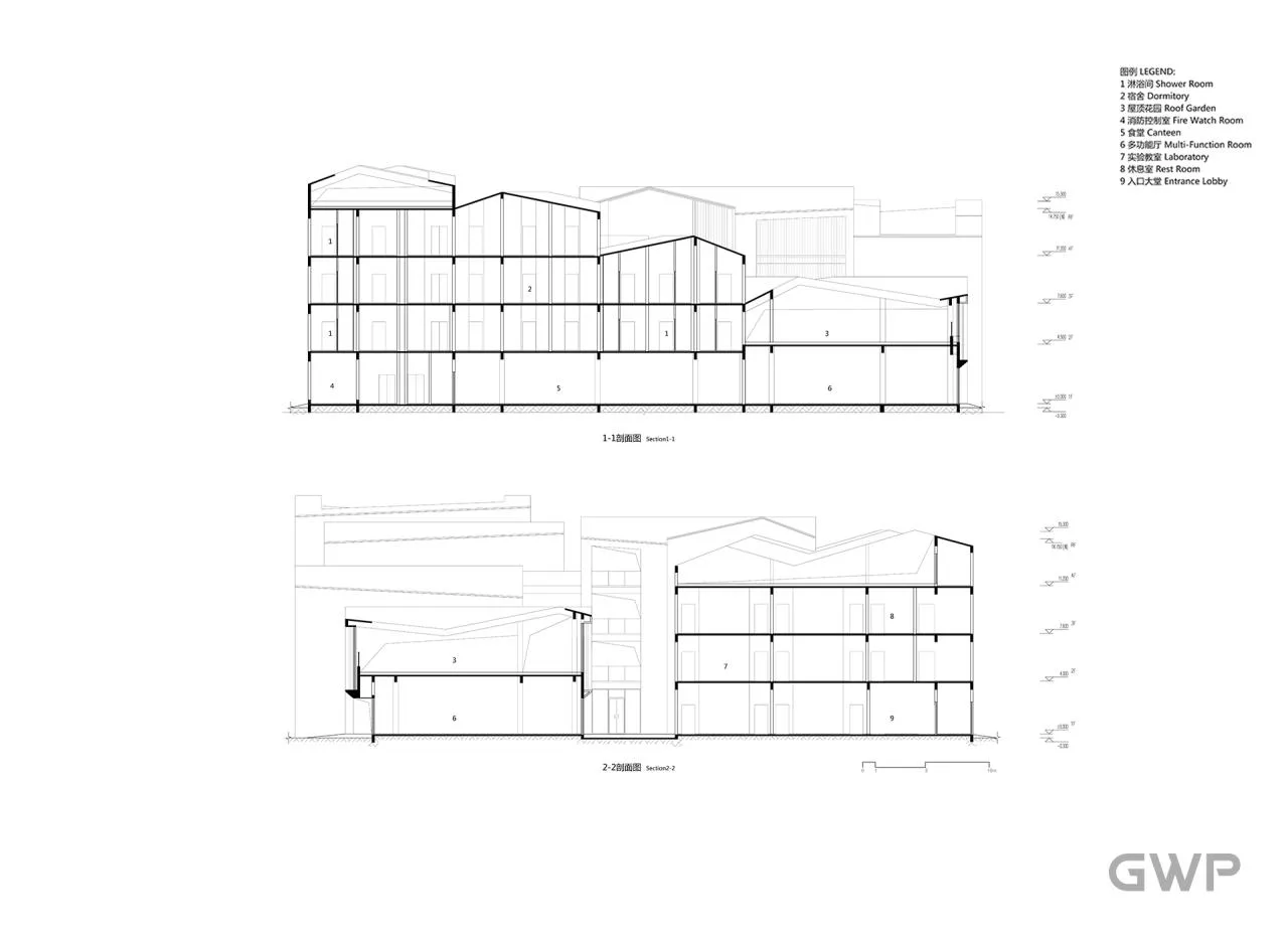 BIM Architecture | Spread Wings in the Wind, Embark on Dreams - Lin'an Fengzhigu International Camp/GWP
