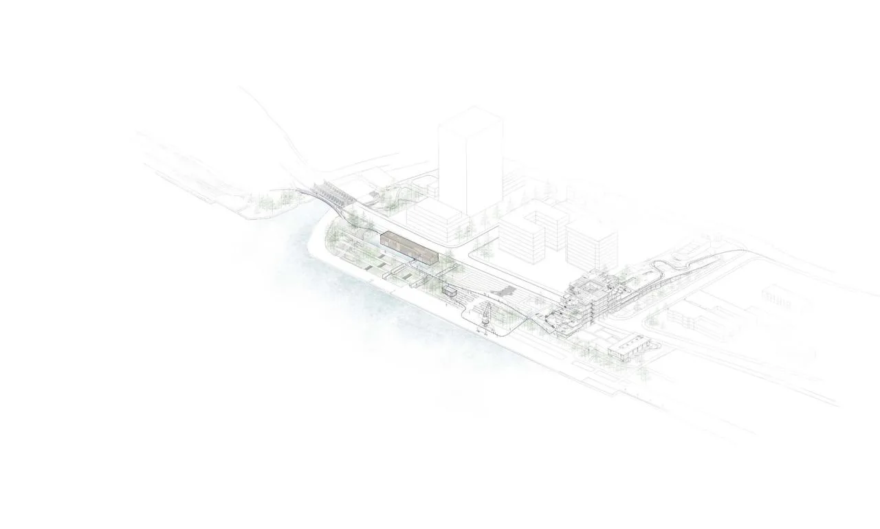BIM Architecture | Yangpu Binjiang People's City Construction Exhibition Hall, Renren Hall/Tongji Original Design Studio