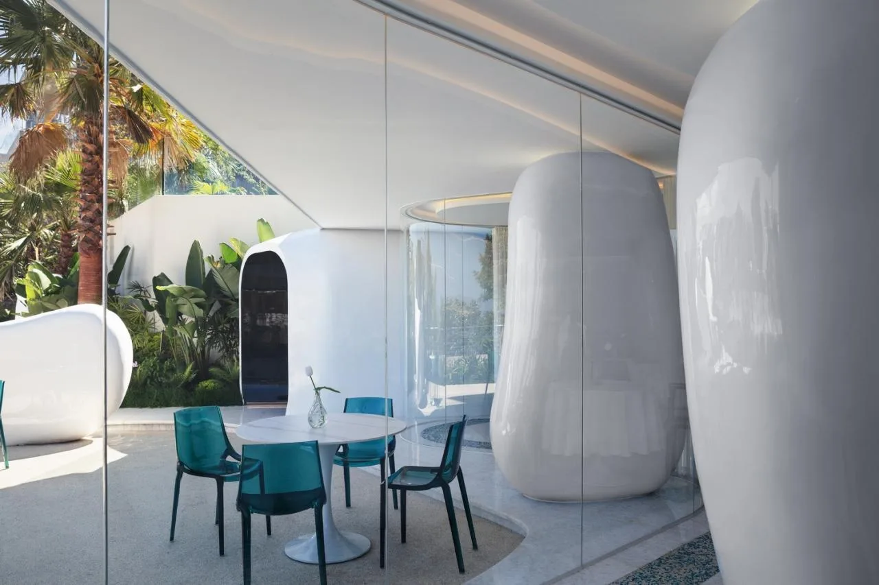 BIM Architecture | 'Breath of the Sea' Dali Green Half Mountain Hotel Renovation Design/Ordinary Design