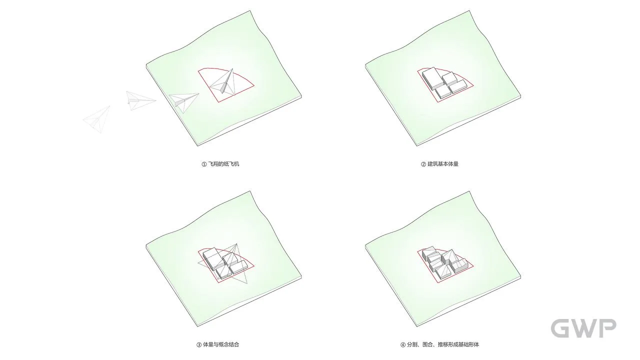 BIM Architecture | Spread Wings in the Wind, Embark on Dreams - Lin'an Fengzhigu International Camp/GWP