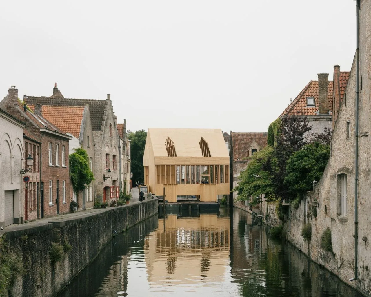 BIM Architecture | Bruges Double Exhibition Pavilion/PARA