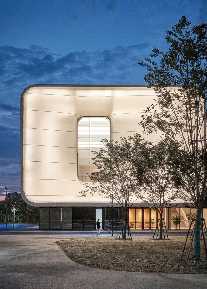 BIM Architecture | Shanghai Qingpu Pinghe Sports Center/OPEN Architecture Firm