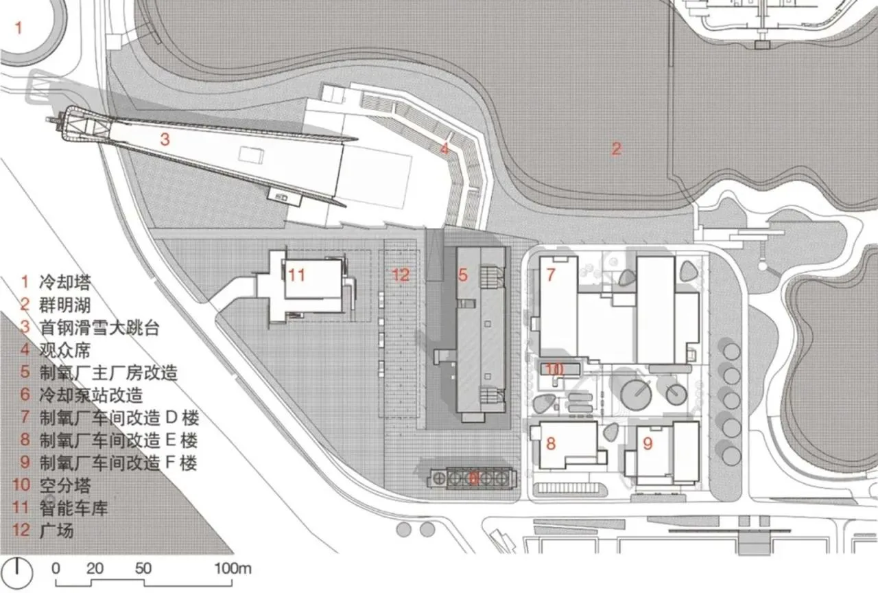 BIM Architecture | Shougang Ski Jumping Center/Tsinghua University Architectural Design and Research Institute
