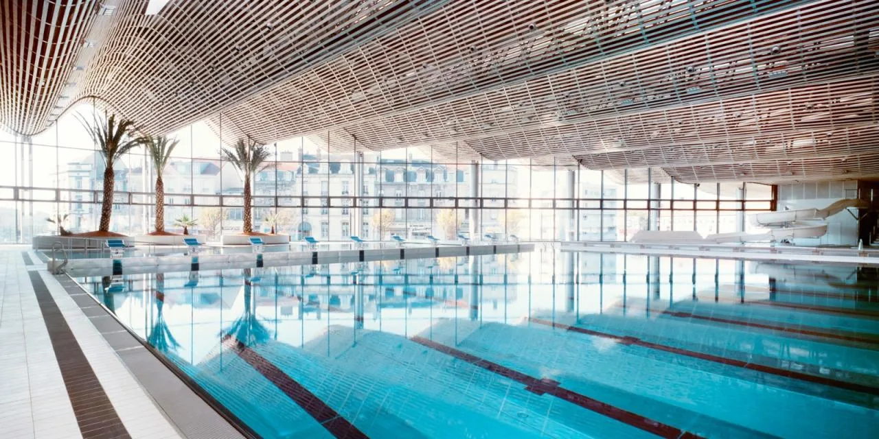 BIM Architecture | Wavy Roofing, UCPA Grand Lance Stadium/Marc Mimram