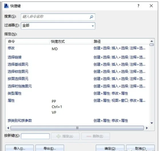 BIM skills | Can Revit set shortcut keys on its own? Path for setting Revit shortcut keys