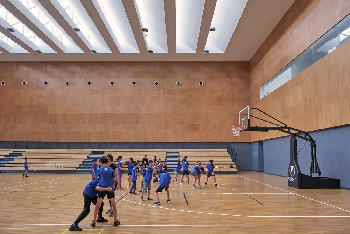 BIM Architecture | Shanghai Qingpu Pinghe Sports Center/OPEN Architecture Firm