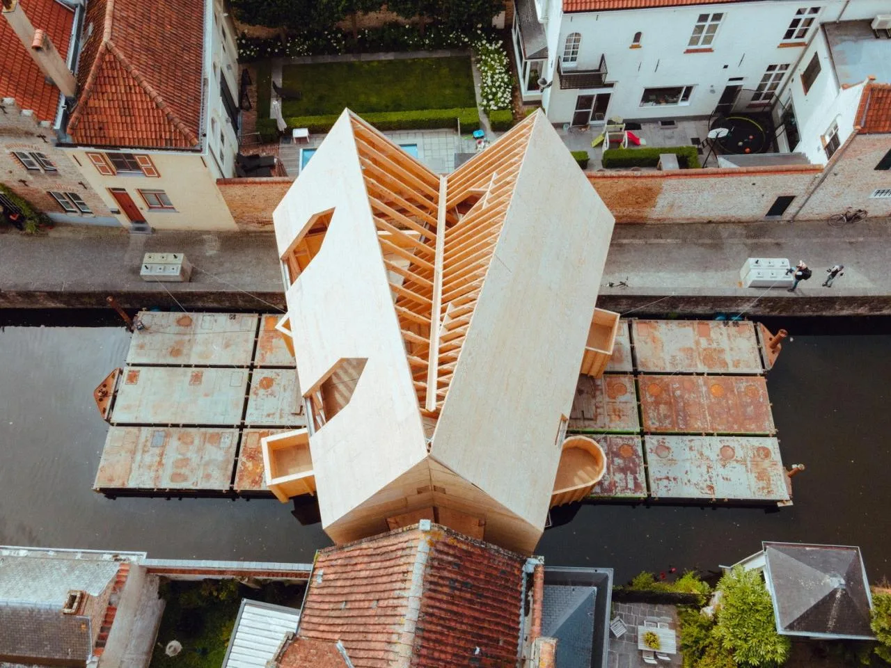 BIM Architecture | Bruges Double Exhibition Pavilion/PARA