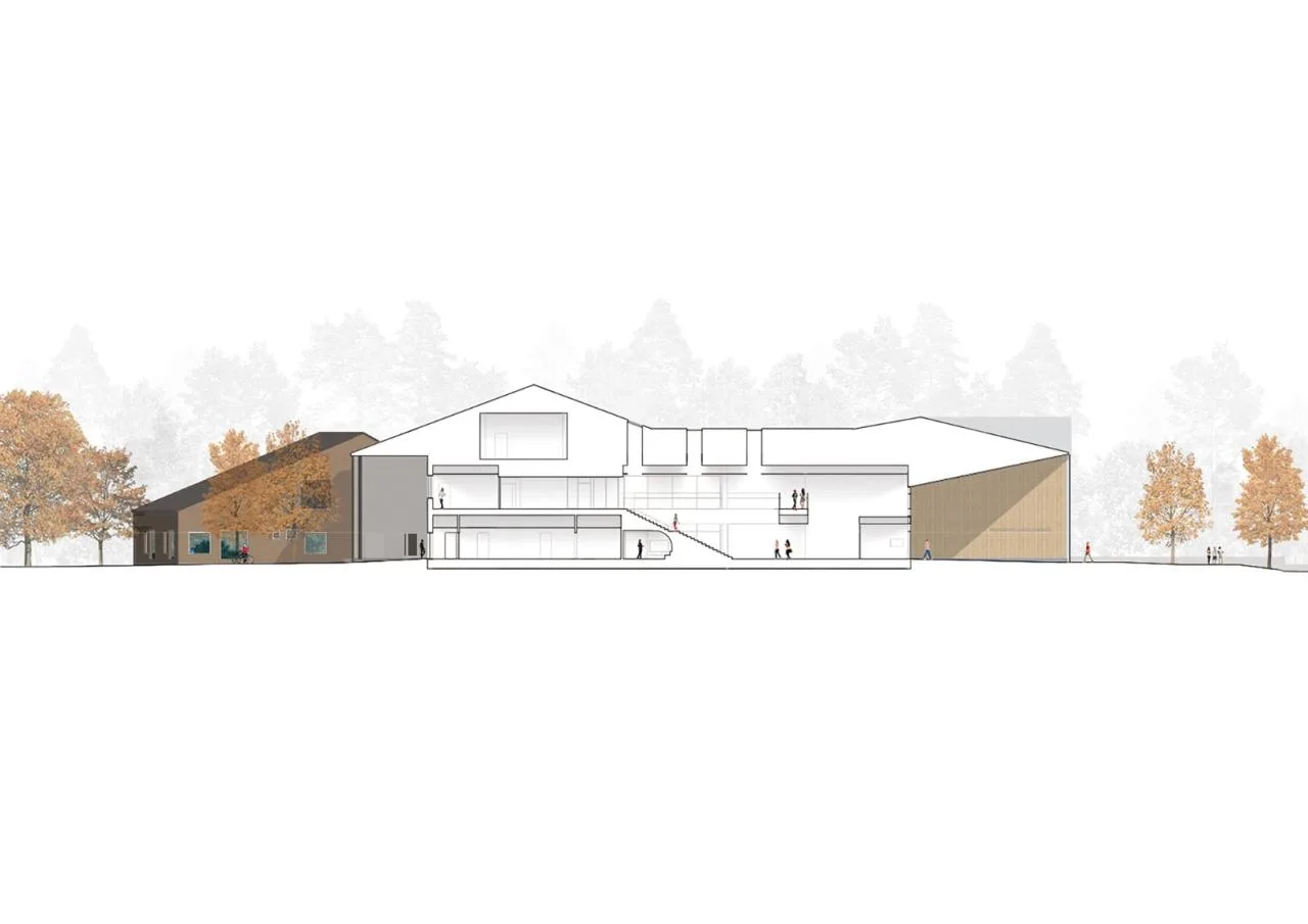 BIM Architecture | Hankasalmi School/Parviainen Architects