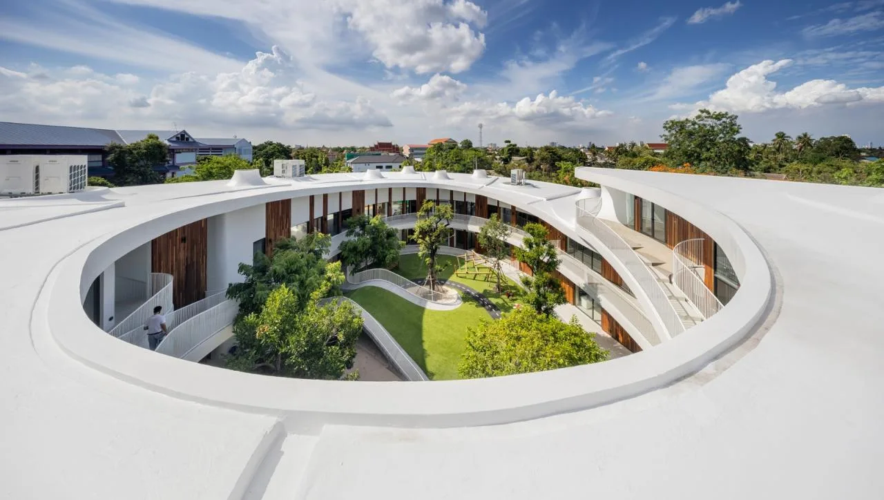 BIM Architecture | Kindergarten Space Full of Childhood in Bangkok, Thailand/Plan Architect