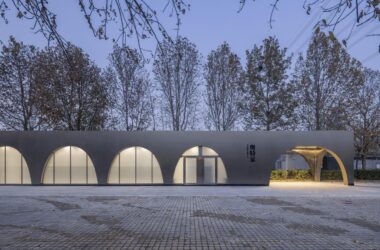 BIM Architecture: Beijing Olympic Forest Park Runner Service Station by TEMP Architectural Design Studio-BIM WORLD