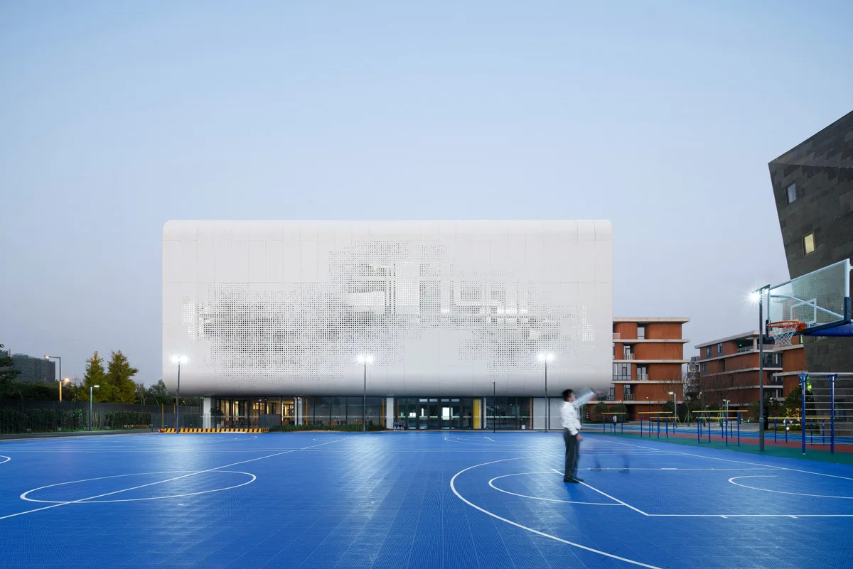 BIM Architecture | Shanghai Qingpu Pinghe Sports Center/OPEN Architecture Firm