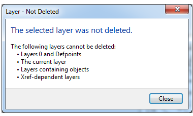 BIM Skills: How to Delete Layers in AutoCAD and Troubleshoot Deletion Issues-BIM WORLD