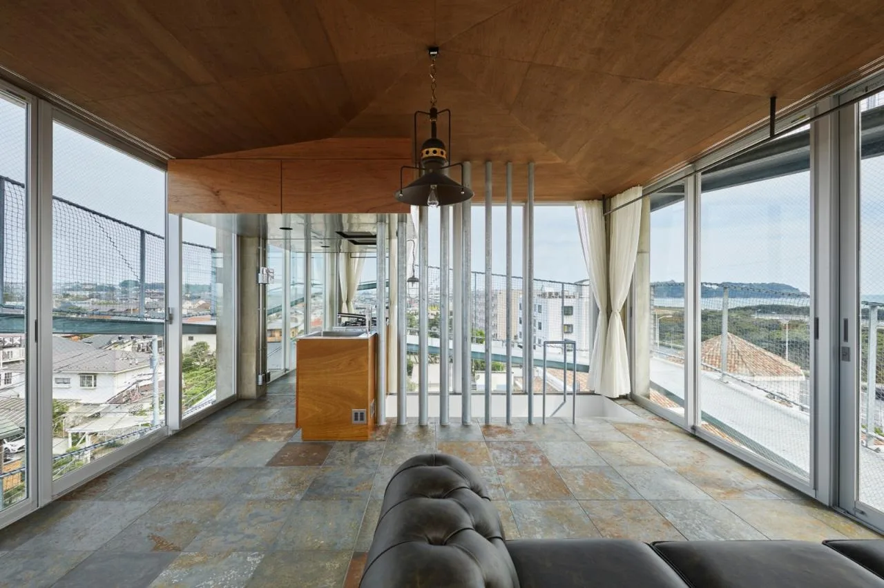 BIM Architecture | Slope Surrounding Architecture, Hunum-Y Home/KANIUE