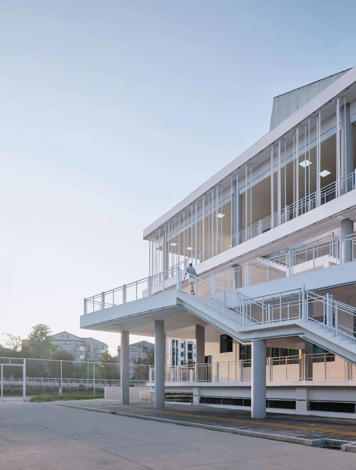 BIM Architecture | Yihuang No.1 Middle School Comprehensive Building/By Building