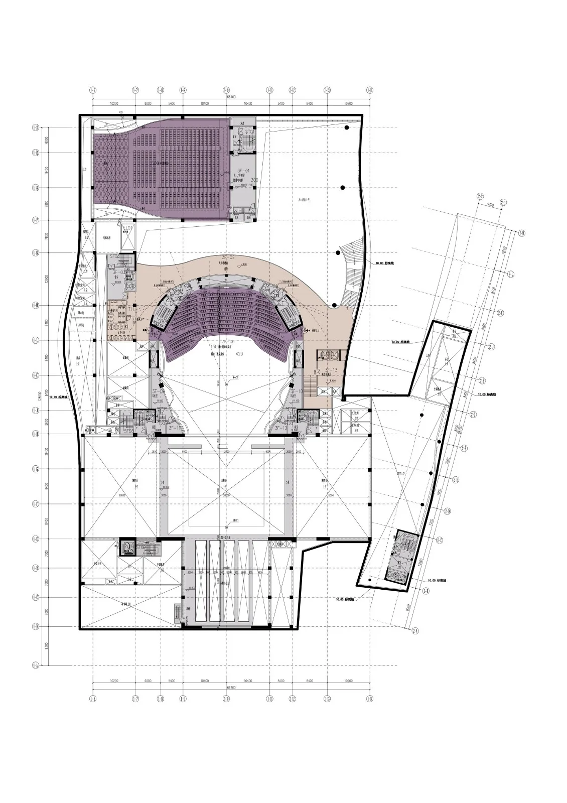 BIM Architecture | Shenzhen Bao'an Cultural District Performing Arts Center/Yan Xunqi Architectural Firm