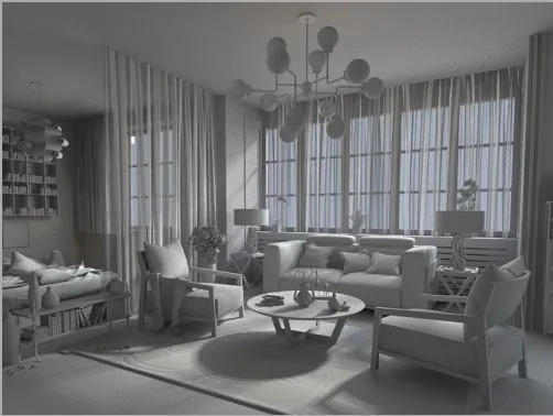 BIM Q&A | VRay Tutorial: Small Drawing Grey Model Testing