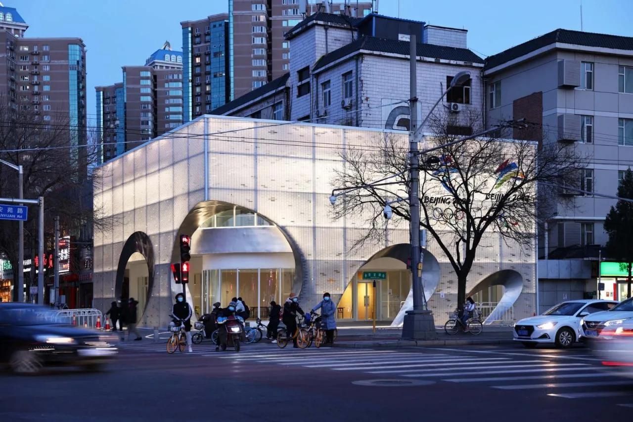 BIM Architecture | Ice Crystal Box, Asian Games Village Street Office Renovation/China Academy of Architectural Design and Research