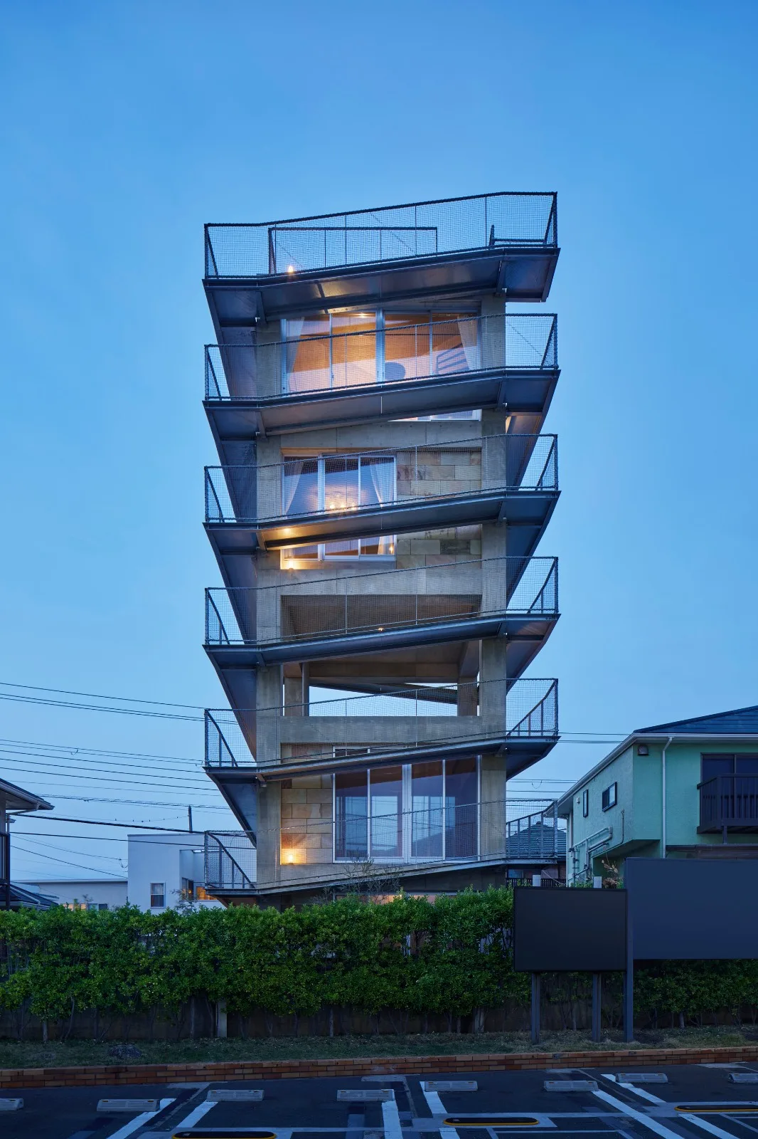 BIM Architecture | Slope Surrounding Architecture, Hunum-Y Home/KANIUE