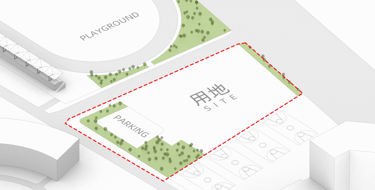 BIM Architecture | Yihuang No.1 Middle School Comprehensive Building/By Building