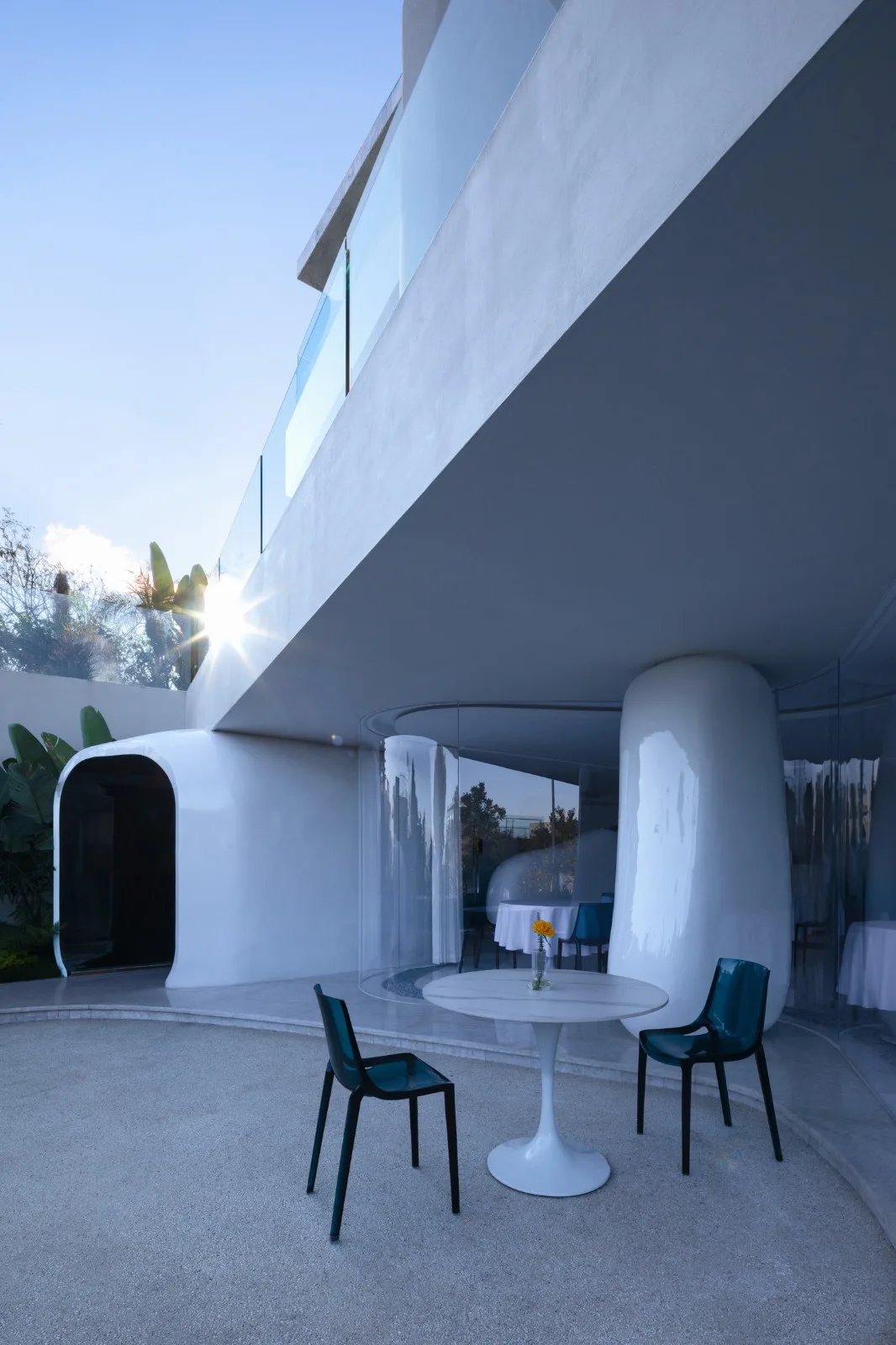 BIM Architecture | 'Breath of the Sea' Dali Green Half Mountain Hotel Renovation Design/Ordinary Design