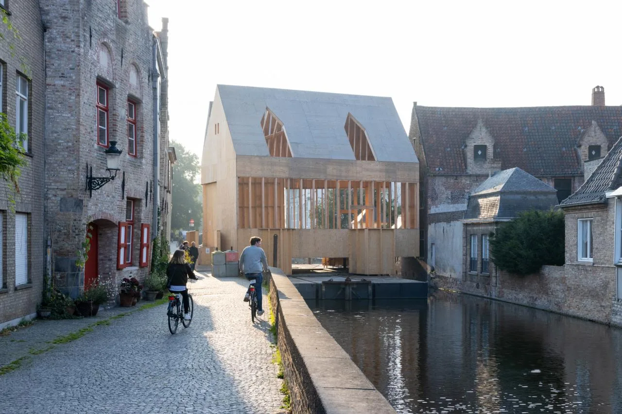 BIM Architecture | Bruges Double Exhibition Pavilion/PARA
