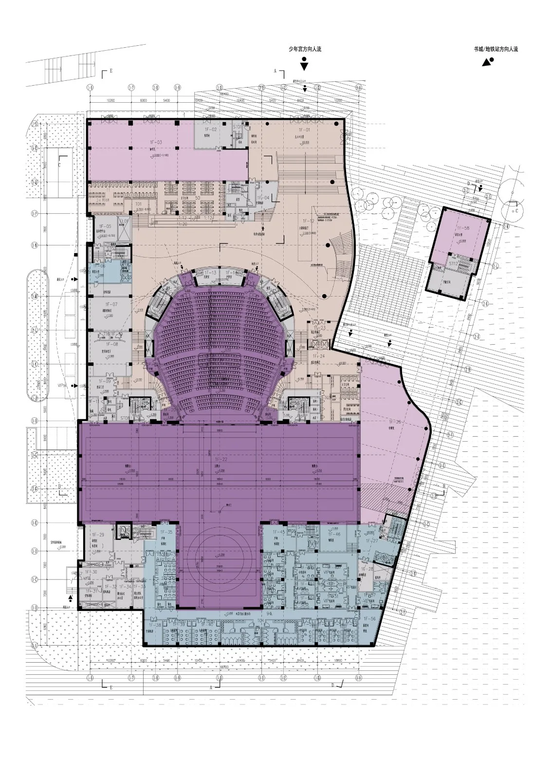BIM Architecture | Shenzhen Bao'an Cultural District Performing Arts Center/Yan Xunqi Architectural Firm